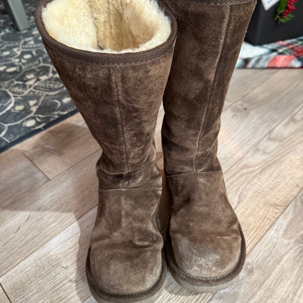 Back Zip Ugg Boots - image 4